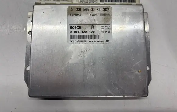 Mercedes-Benz E W210 ESP (stability system) control unit 0315450732