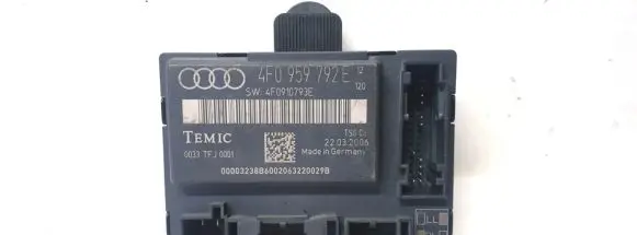 Audi A6 S6 C6 4F Other control units/modules 4F0907792E