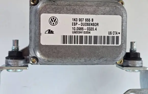 Volkswagen Touran I ESP acceleration yaw rate sensor 1K0907655B 1T1971856C