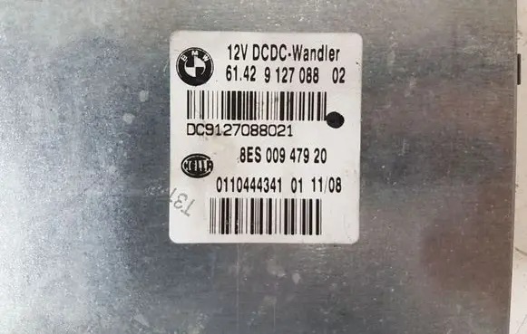 BMW 3 E90 E91 Voltage converter inverter DC9127088021 8ES00947920