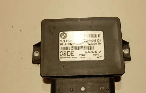 BMW 5 F10 F11 Hand brake control module EB679908301 32620257A 59159