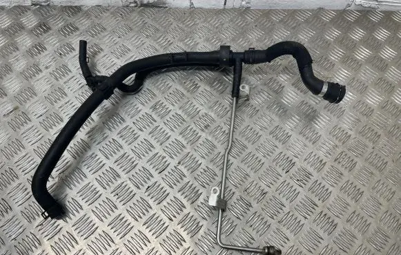 Volkswagen Golf VI Engine coolant pipe/hose 03C121469F 1K0122101GQ