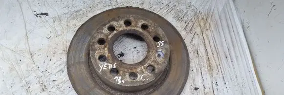 Skoda Yeti (5L) Rear brake disc