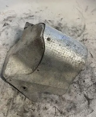 Opel Frontera B Exhaust heat shield
