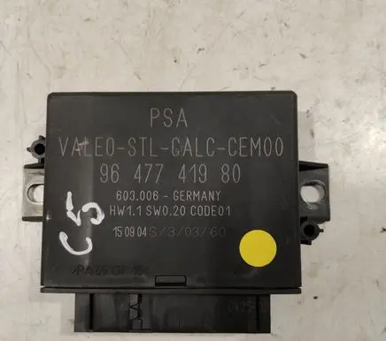 Citroen C5 Parking PDC control unit/module 9647741980