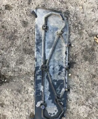 Front bumper skid plate/under tray