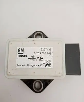 Opel Meriva B ESP acceleration yaw rate sensor 13267138 0265005748 7037283