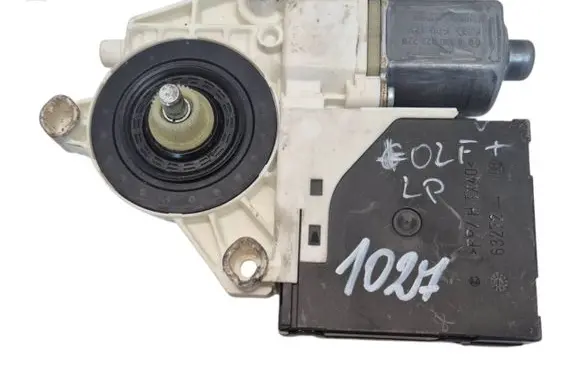 Front door window regulator with motor