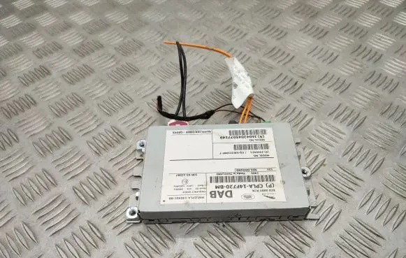 Jaguar XF X250 HiFi Audio sound control unit CPLA14F720BM CPLA14D401BB
