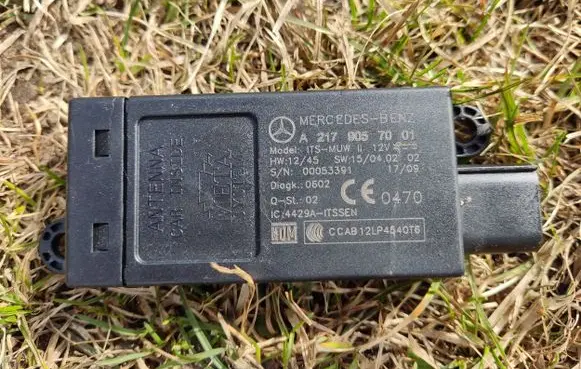 Mercedes-Benz C W205 Keyless (KESSY) go control unit/module A2179057001 00053391