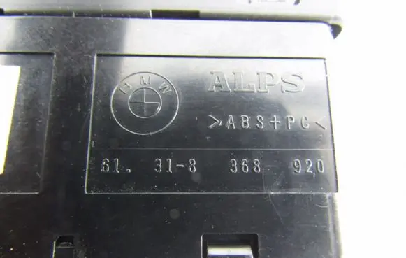 BMW 3 E46 Hazard light switch 8368920
