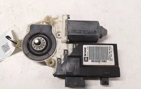Citroen C5 Front door window regulator motor 9632531980 990184101