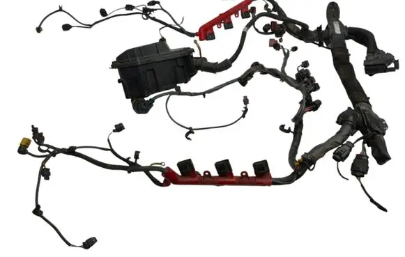 Engine installation wiring loom