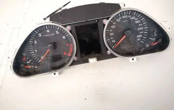 Audi A6 S6 C6 4F Speedometer (instrument cluster) 5550007301