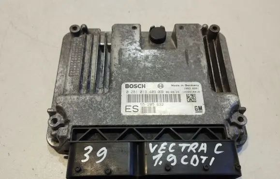 Opel Vectra C Door control unit/module 0281013409 55205632