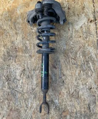 Front shock absorber with coil spring