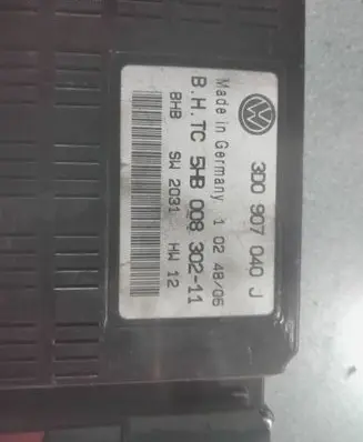 Volkswagen Phaeton Other control units/modules 3D0907040J 5HB00830211