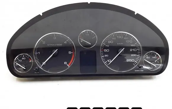 Peugeot 407 Speedometer (instrument cluster) 9658138280