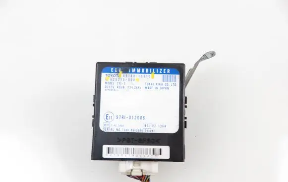 Toyota Corolla Verso E121 Immobilizer control unit/module 626215000 8978013010