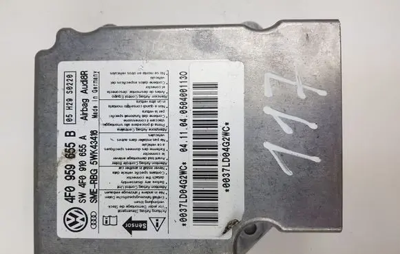 Audi A6 S6 C6 4F Airbag control unit/module 4F0959655B 5WK43416