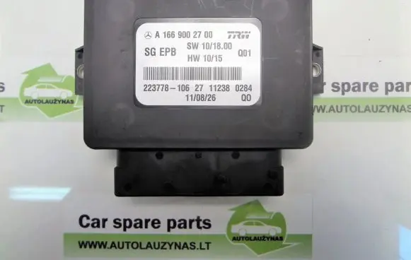 Mercedes-Benz ML W166 Hand brake control module 1669002700 2469003417