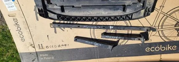 Citroen C3 Picasso Front bumper support beam 9681778180 014678