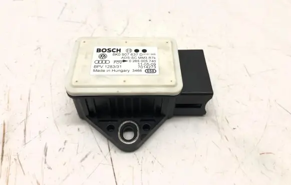 Audi A4 S4 B8 8K ESP acceleration yaw rate sensor 8K0907637D 0265005740 7014273