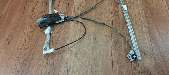 Front door window regulator with motor