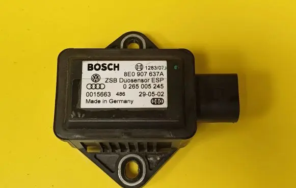 ESP acceleration yaw rate sensor