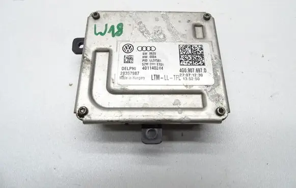 Audi A6 C7 LED ballast control module 4G0907697D