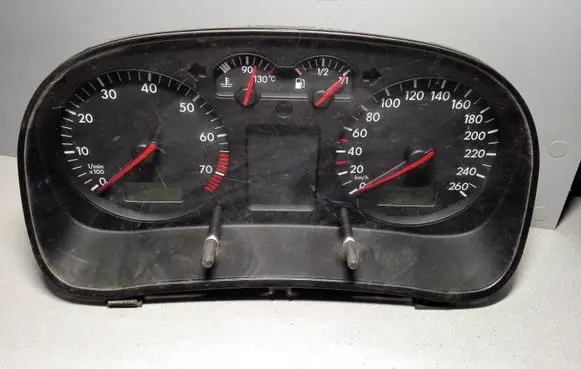 Volkswagen Golf IV Speedometer (instrument cluster) 1J0919881B 0263611022