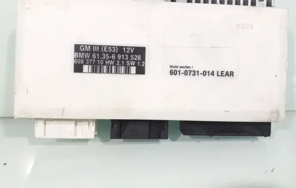 BMW X5 E53 Comfort/convenience module 61356913528 60837710