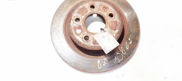 Volvo V50 Rear brake disc neventiliuojamas