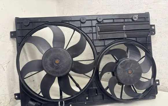Volkswagen PASSAT B7 Electric radiator cooling fan 1K0121207BC