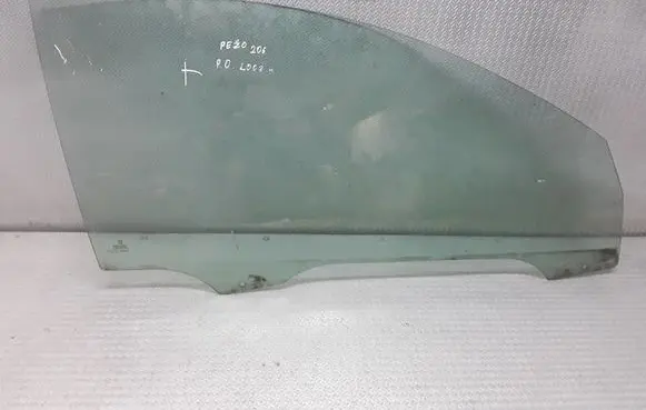 Peugeot 206 Front door window/glass (coupe) 