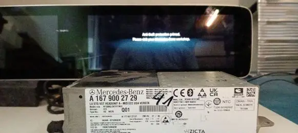 Mercedes-Benz A W177 Radio/CD/DVD/GPS head unit A1679002729