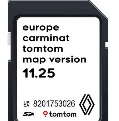 Renault Clio III Navigation maps CD/DVD CARMINAT