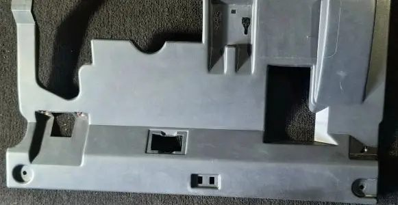Dashboard lower bottom trim panel
