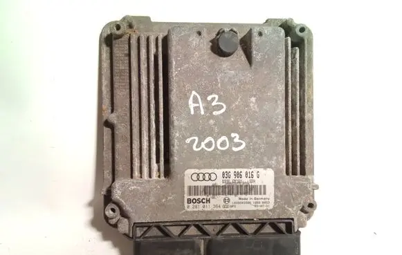 Audi A3 S3 8P Engine control unit/module 03G906016G 1039S03386 0281011364