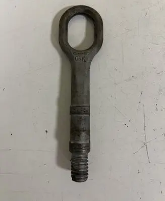 Towing hook eye