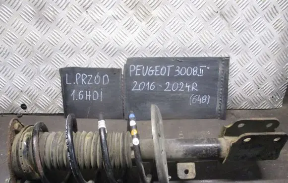 Peugeot 3008 II Front shock absorber with coil spring