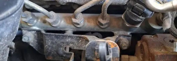 Opel Astra H Fuel main line pipe
