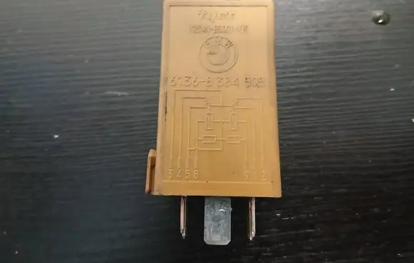 BMW 5 E60 E61 Window control relay 61368384505