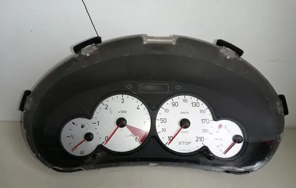 Peugeot 206 Speedometer (instrument cluster) 9655976280