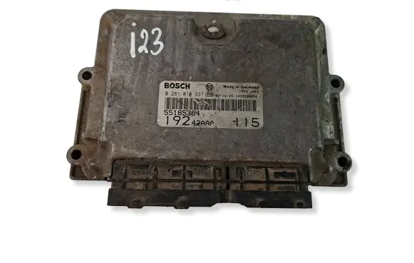 Fiat Stilo Engine control unit/module 55185364 19242AAA 0281010337