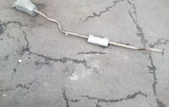 Renault Clio III Muffler/silencer 8200213635D 8200113658F 8200681952