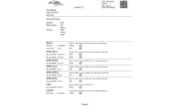 Opel Vectra C Fuel injector 0445110165