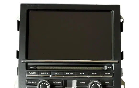 Porsche Cayenne (92A) Radio/CD/DVD/GPS head unit 7P5035884AT 7PP919193CB