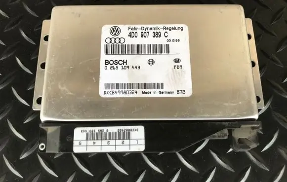 Audi A8 S8 D2 4D ESP (stability system) control unit 4D0907389C 0265109443