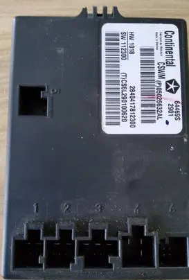 Chrysler Town u0026 Country V Seat control module 05026632AL CS6L290100620 2840417812300